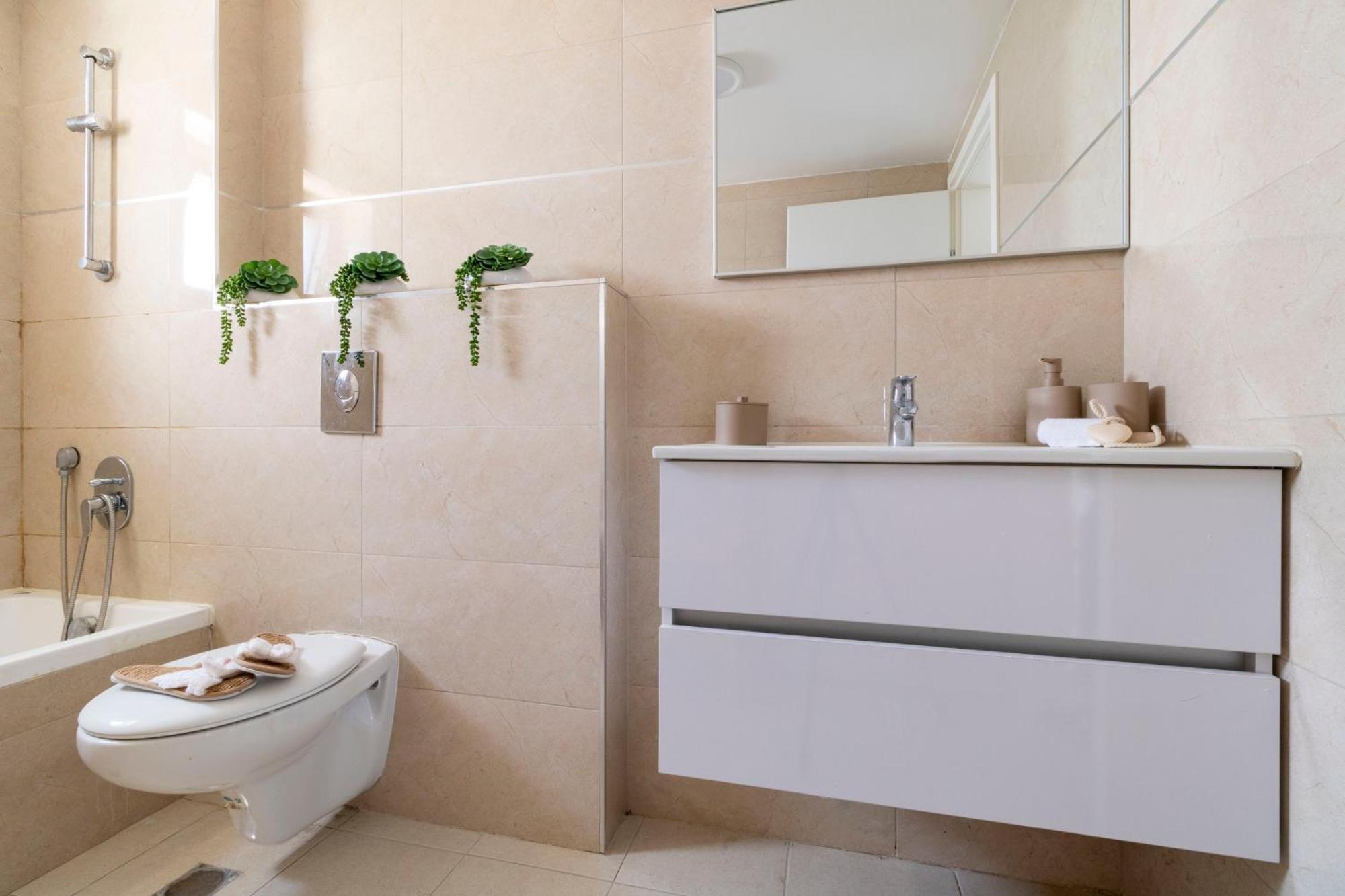 Stylish 1 Bedrooms Parking At City Gate Gerusalemme Esterno foto