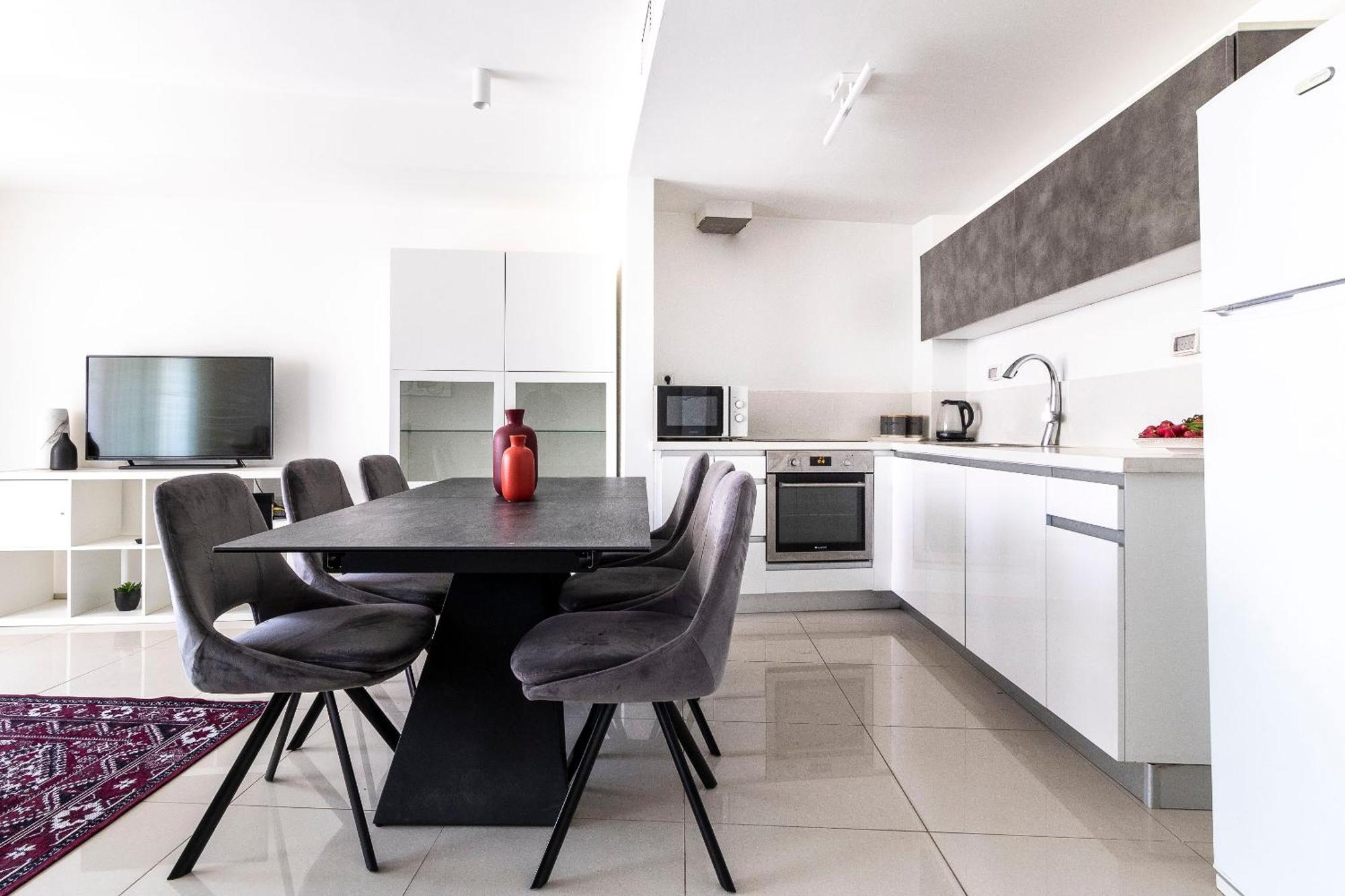 Stylish 1 Bedrooms Parking At City Gate Gerusalemme Esterno foto